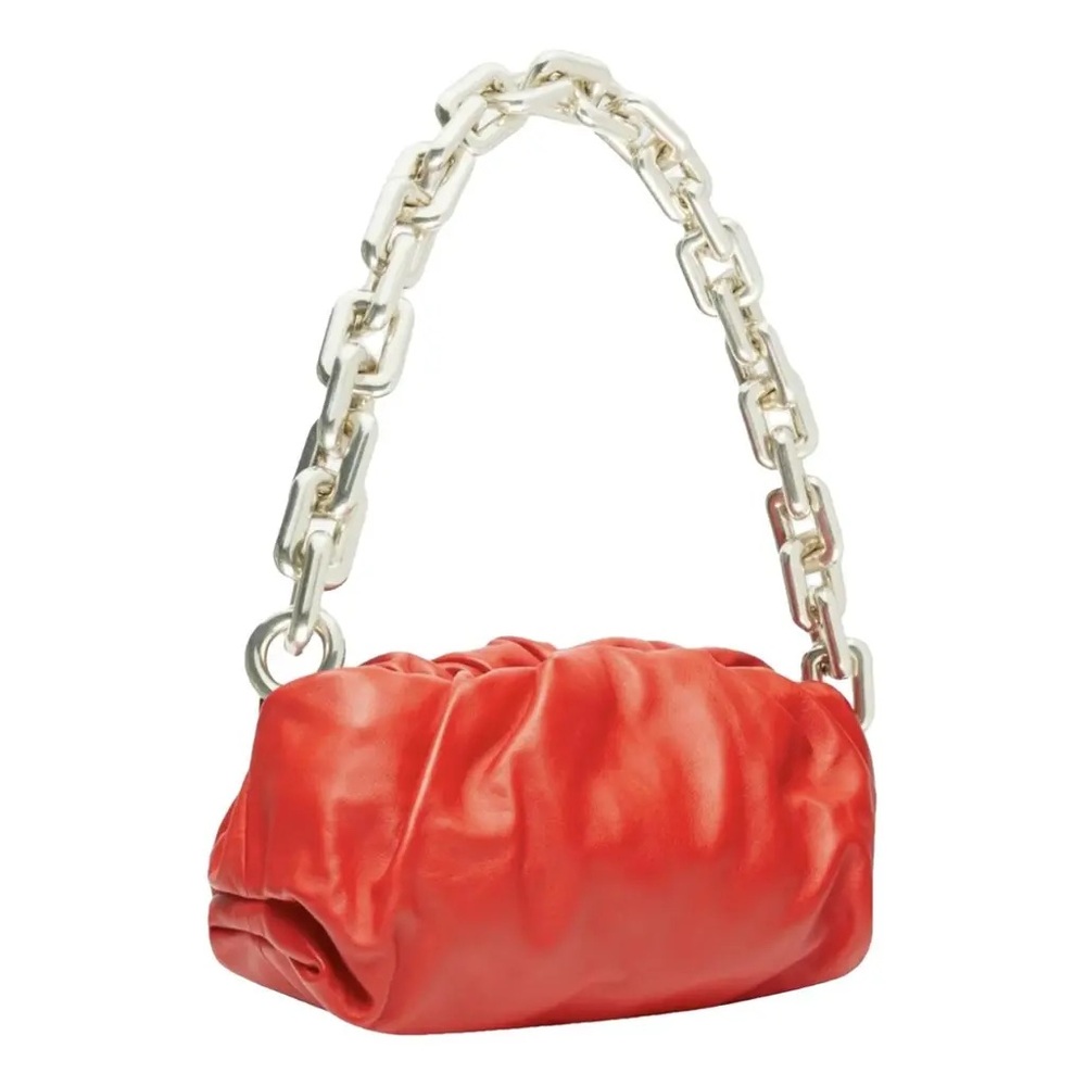 ❤️Bottega Veneta The Chain Pouch bag Leather Clutch New never used